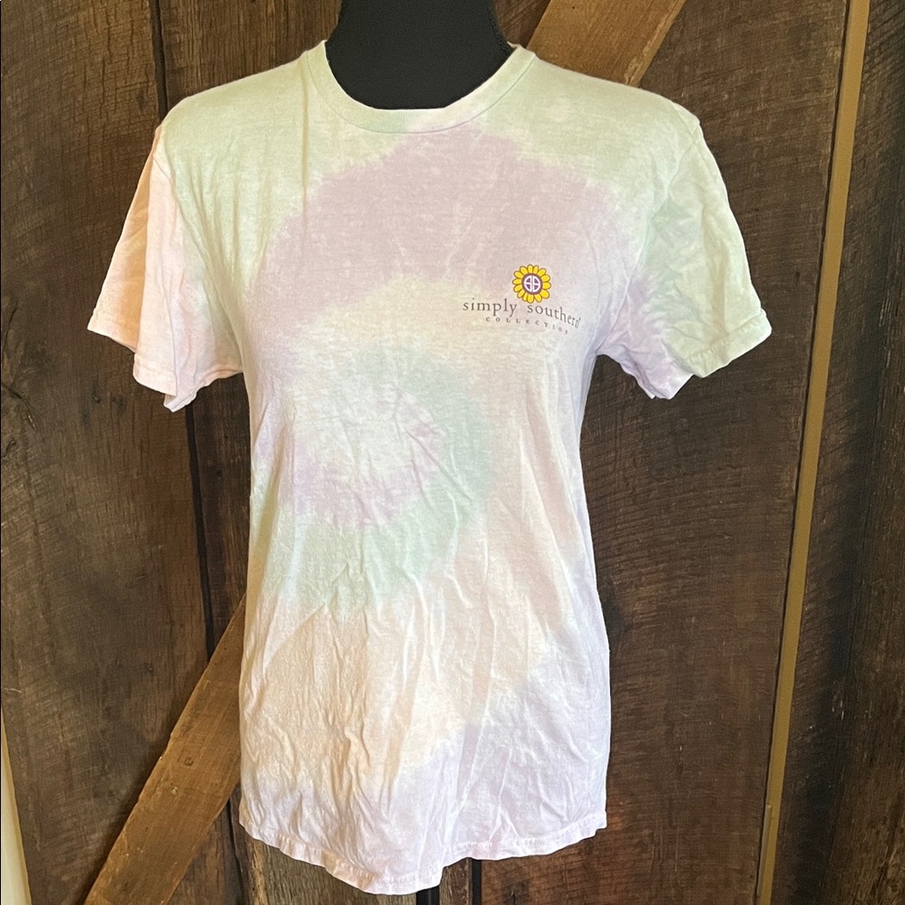 Simply Southern VW Van Pastel Tye-Dye Tee
